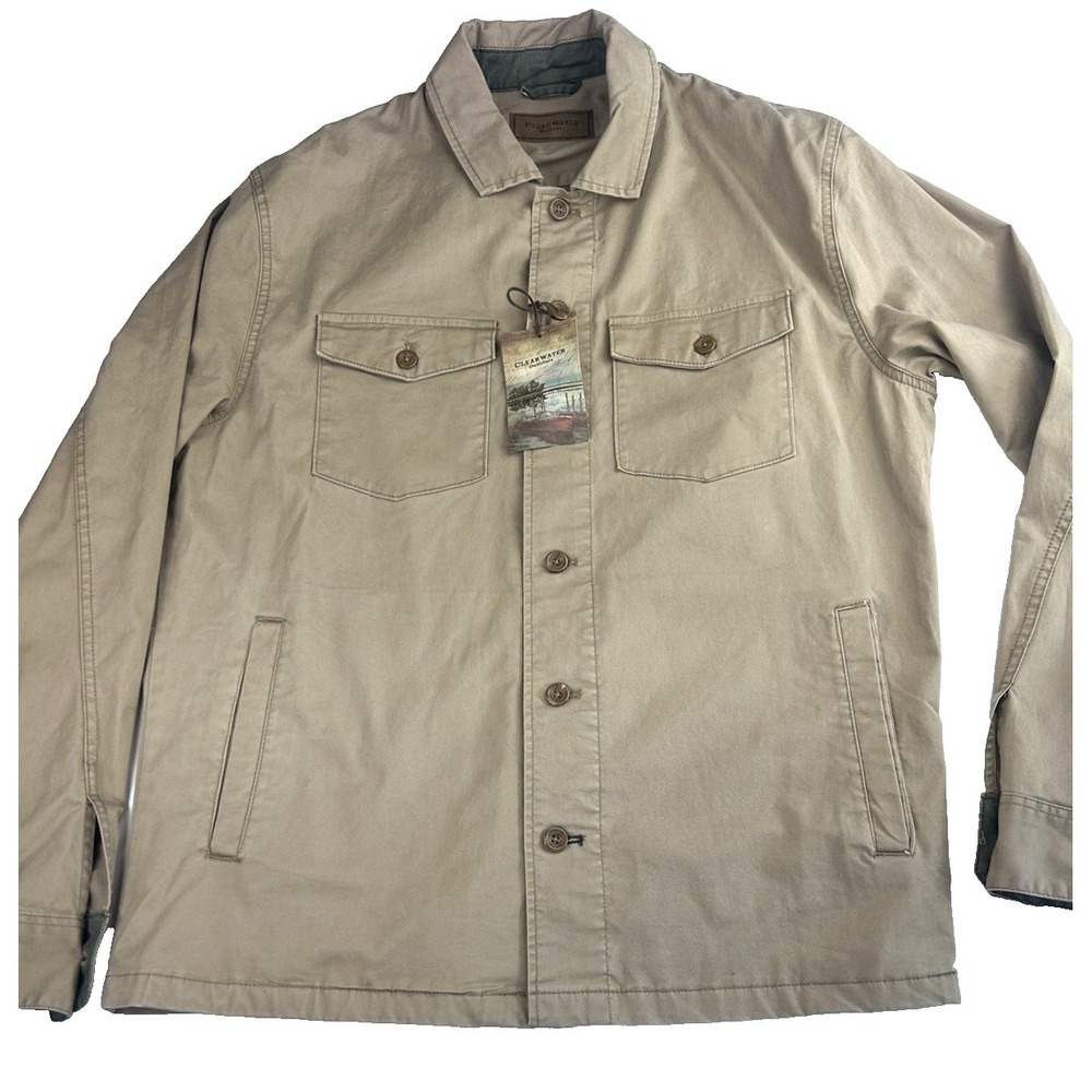 Clearwater Outfitters Lightweight Utility Chore Jacket Blokecore Size L